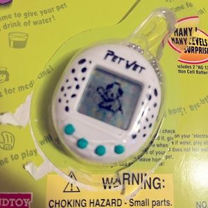 Virtual pet. Vintage. (Tote1)